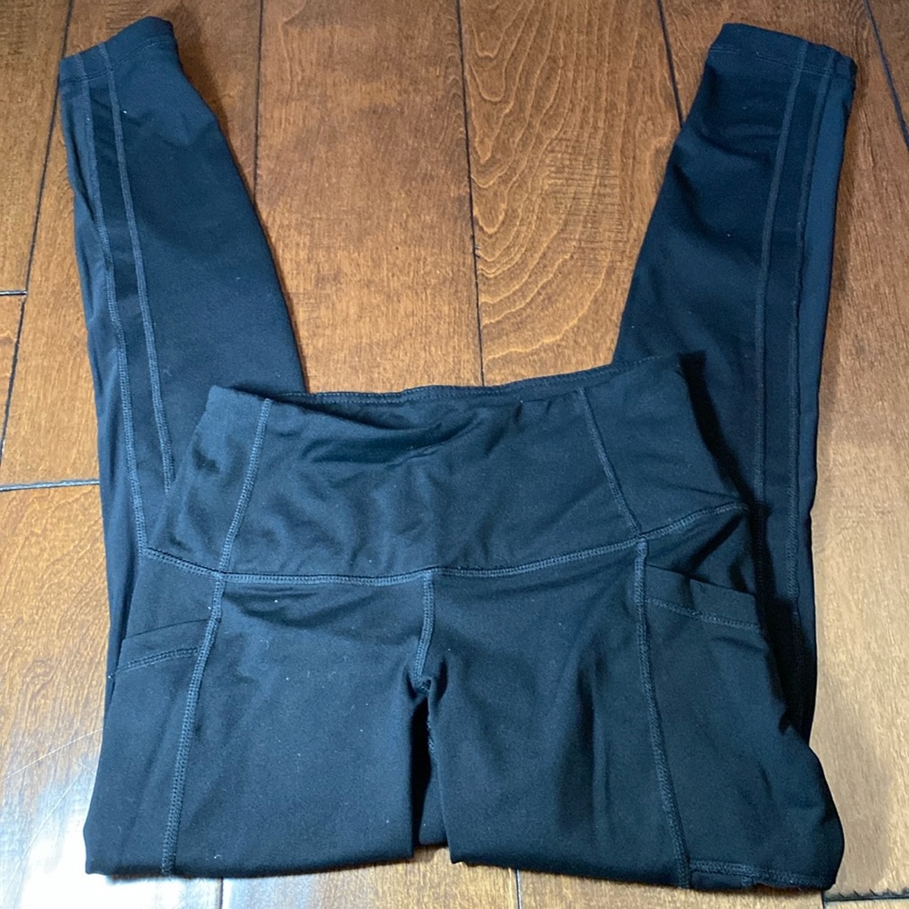 HYPERTEK - Power Your Way Black Yoga Leggings With Pocket - XS